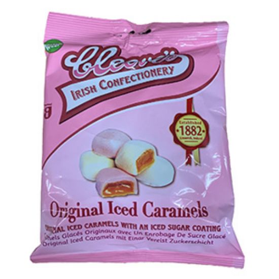 Picture of Bags Cleeves Iced Caramels  130g x12